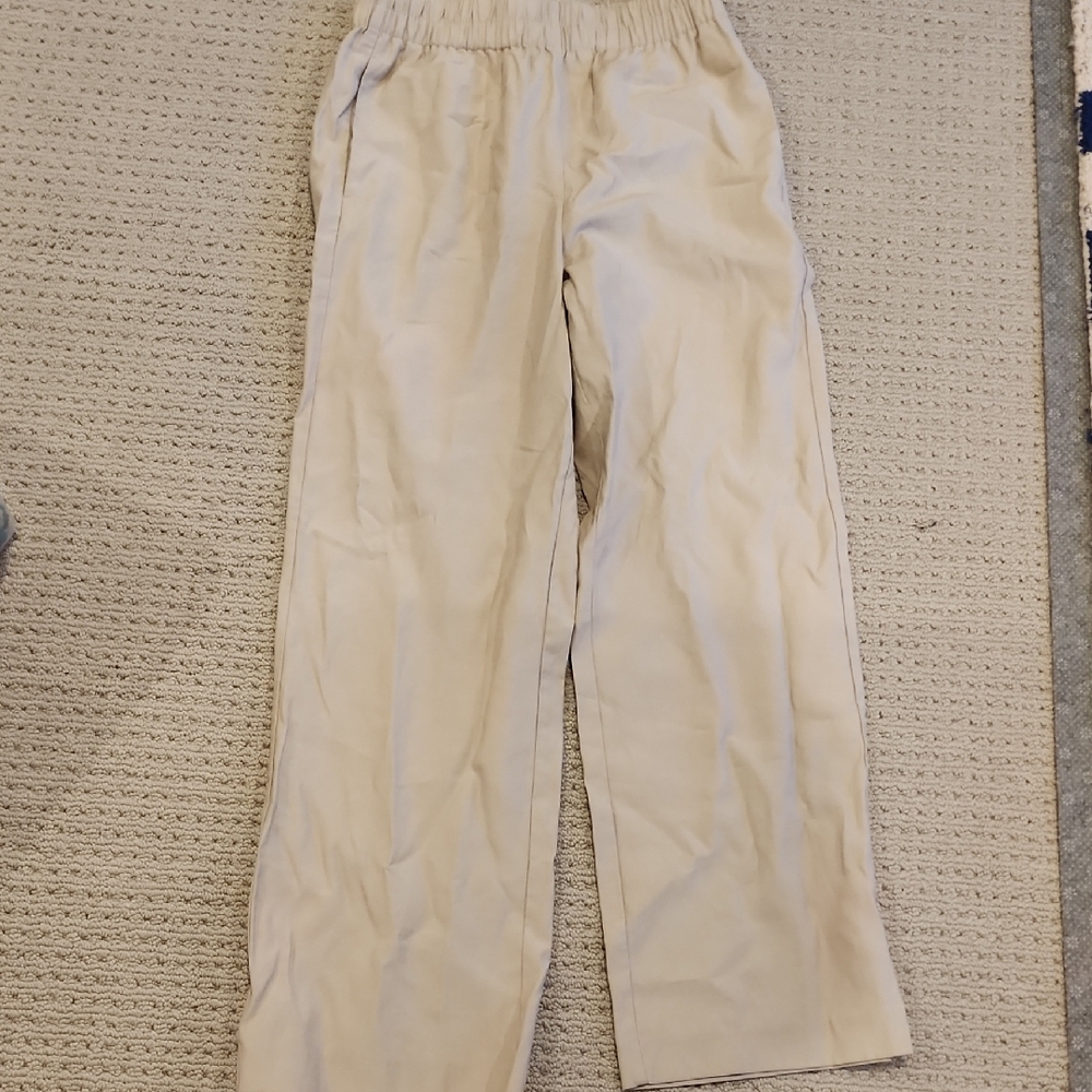 Oak & Fort Beige Casual Pants